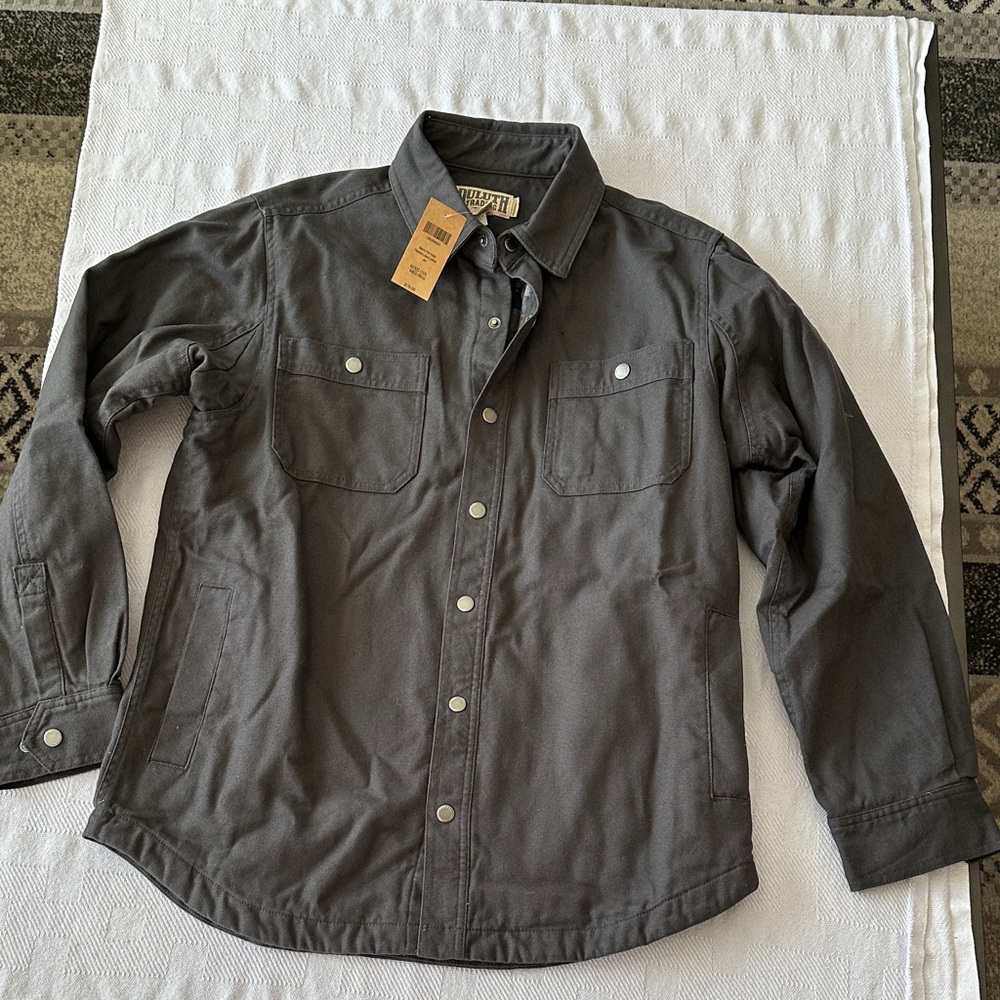 Duluth Trade Co. Men's Gray Shirt- Jacket
